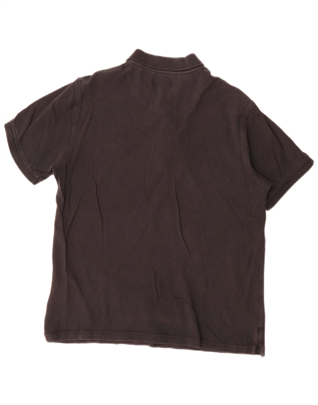 Lyle & Scott Mens Polo Shirt XL Black Cotton