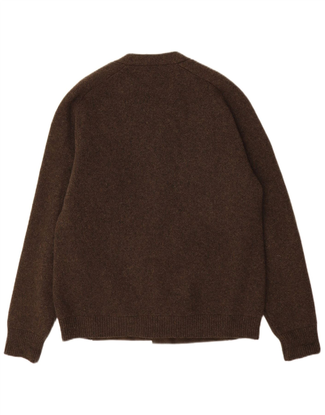 Roberto Collina Mens Cardigan Sweater IT 50 Medium Brown Wool