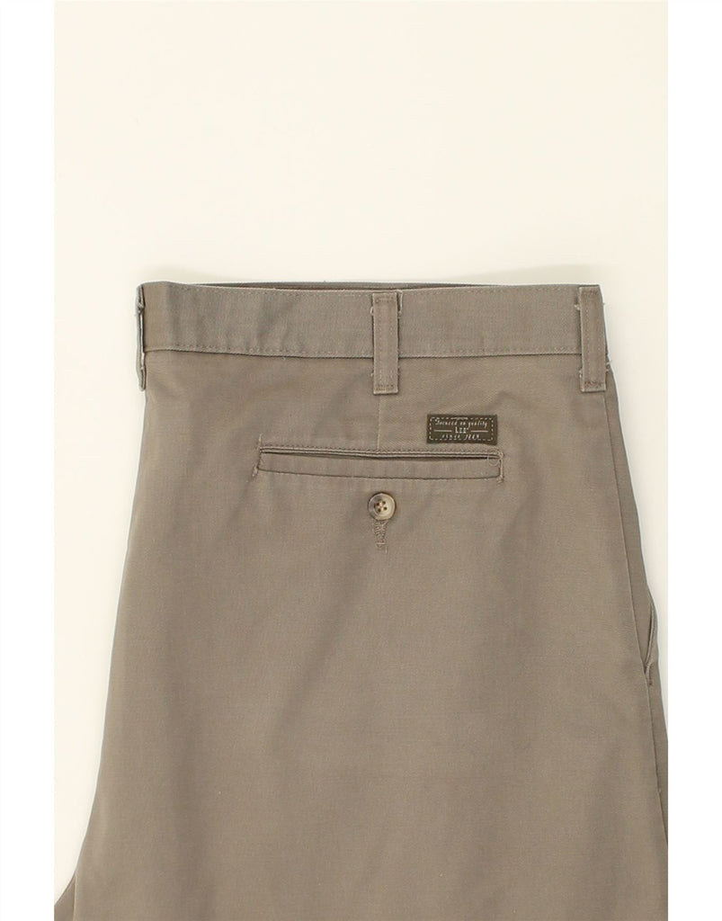 LEE Mens Straight Chino Trousers W40 L29 Grey Cotton | Vintage Lee | Thrift | Second-Hand Lee | Used Clothing | Messina Hembry 