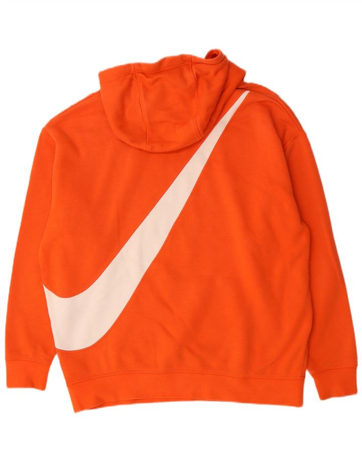 Nike Mens Graphic Hoodie Jumper Small Red Cotton