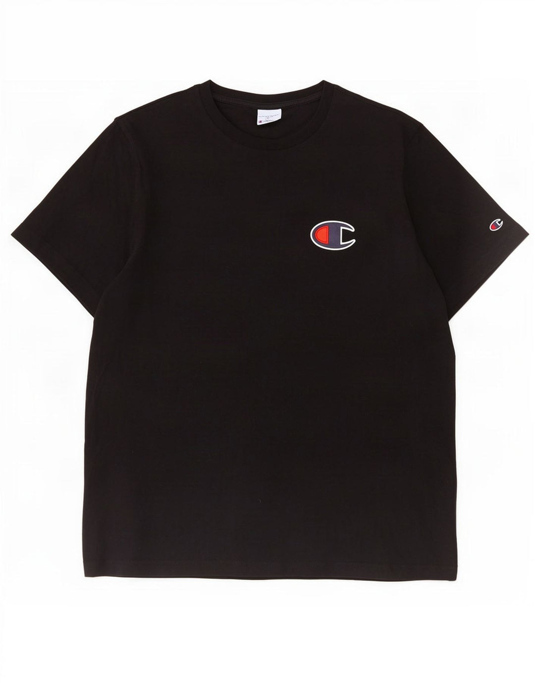 Champion Mens Graphic T-Shirt Top 2XL Black
