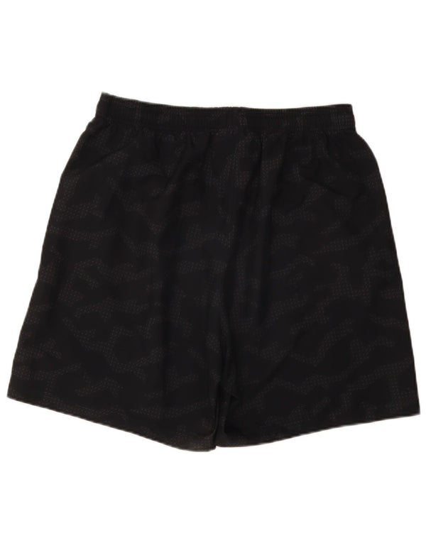 UNDER ARMOUR Mens Sport Shorts Large  Black Geometric