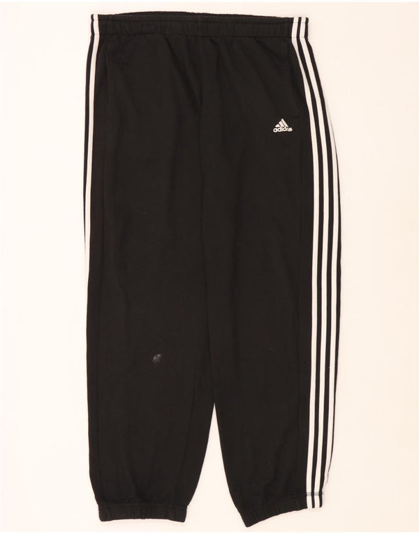 Adidas Mens Climalite Tracksuit Trousers Joggers XL Black Polyester