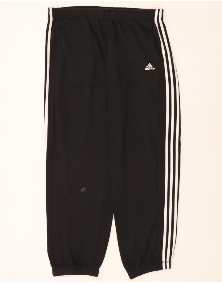 Adidas Mens Climalite Tracksuit Trousers Joggers XL Black Polyester