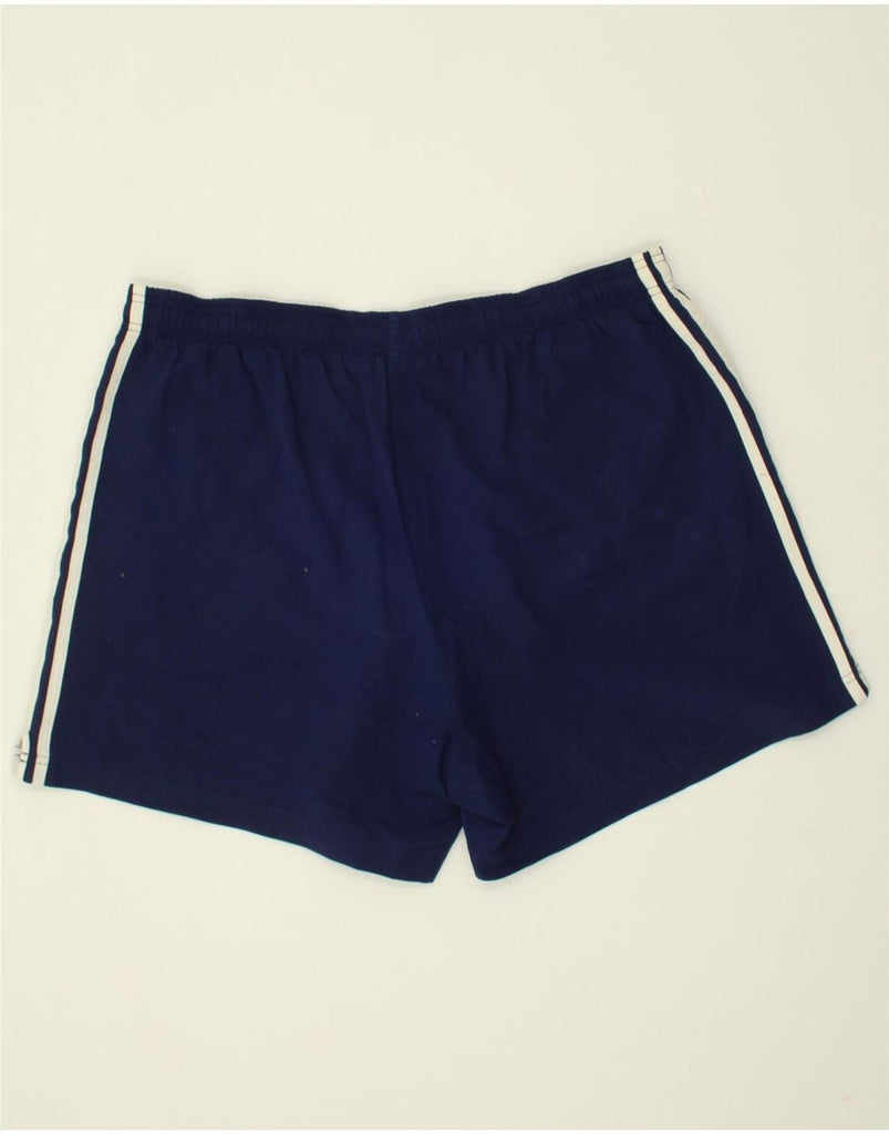 ADIDAS Mens Sport Shorts XL Navy Blue Polyester | Vintage Adidas | Thrift | Second-Hand Adidas | Used Clothing | Messina Hembry 