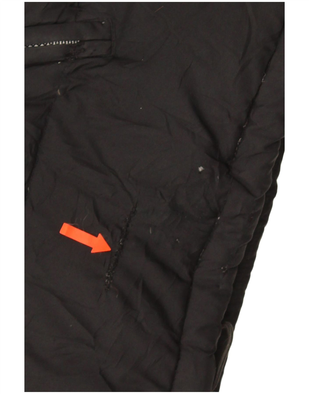 Fila Mens Padded Jacket UK 40 Large Black Colourblock Polyester