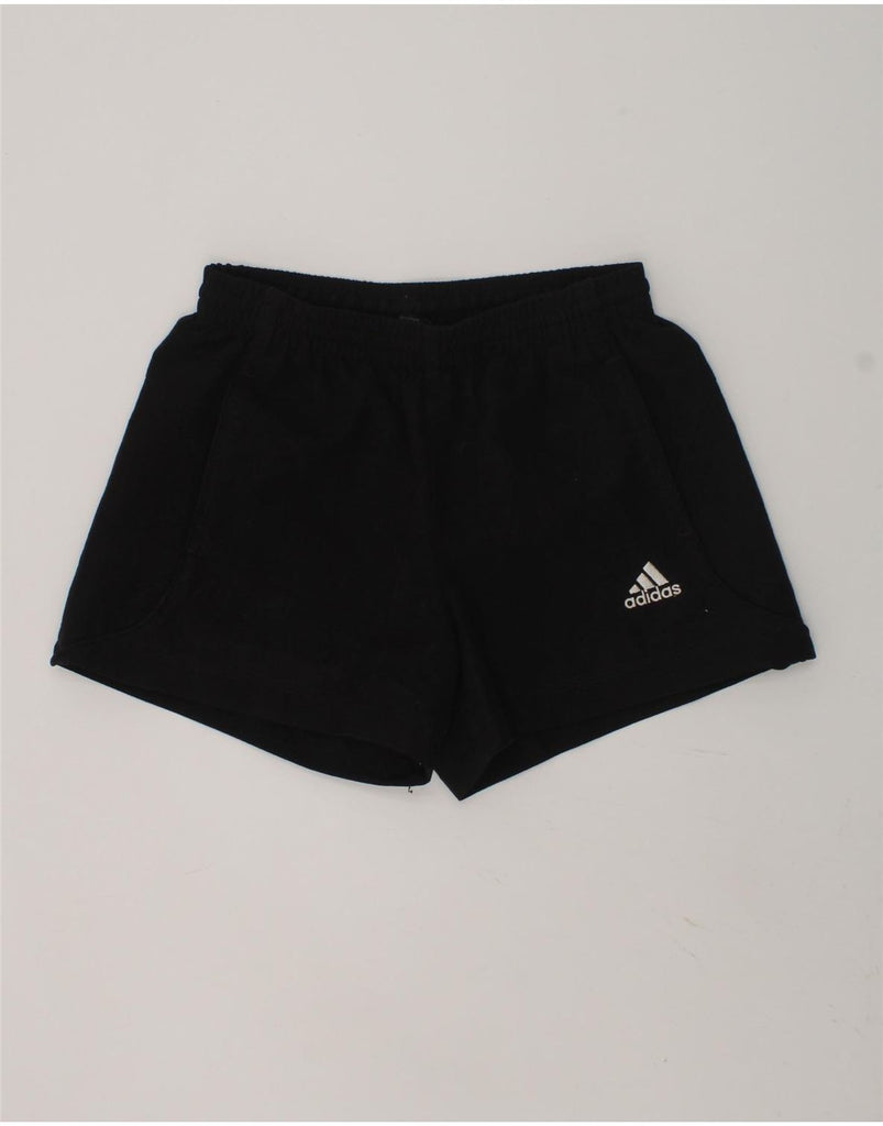 ADIDAS Boys Climalite Sport Shorts 7-8 Years Black Polyester | Vintage Adidas | Thrift | Second-Hand Adidas | Used Clothing | Messina Hembry 