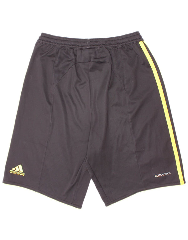 Adidas Boys Liverpool Sport Shorts 11-12 Years Black Colourblock Polyester