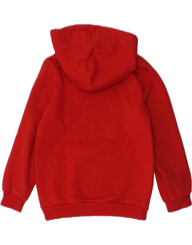 PUMA Boys Graphic Hoodie Jumper 5-6 Years Red Cotton | Vintage Puma | Thrift | Second-Hand Puma | Used Clothing | Messina Hembry 