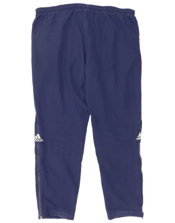 Adidas Mens Tracksuit Trousers XL  Navy Blue Polyester