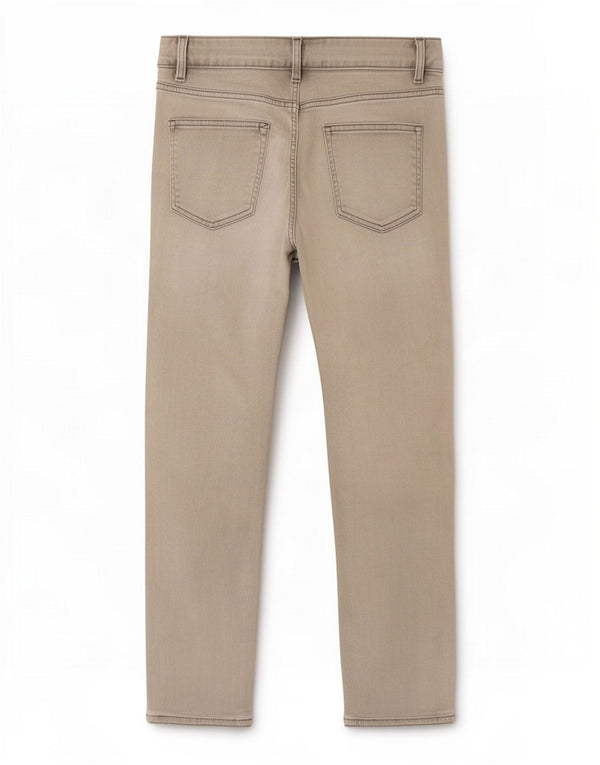 Marks & Spencer Womens Crop Relaxed Fit Slim Jeans UK 16 Large W36 L26 Grey