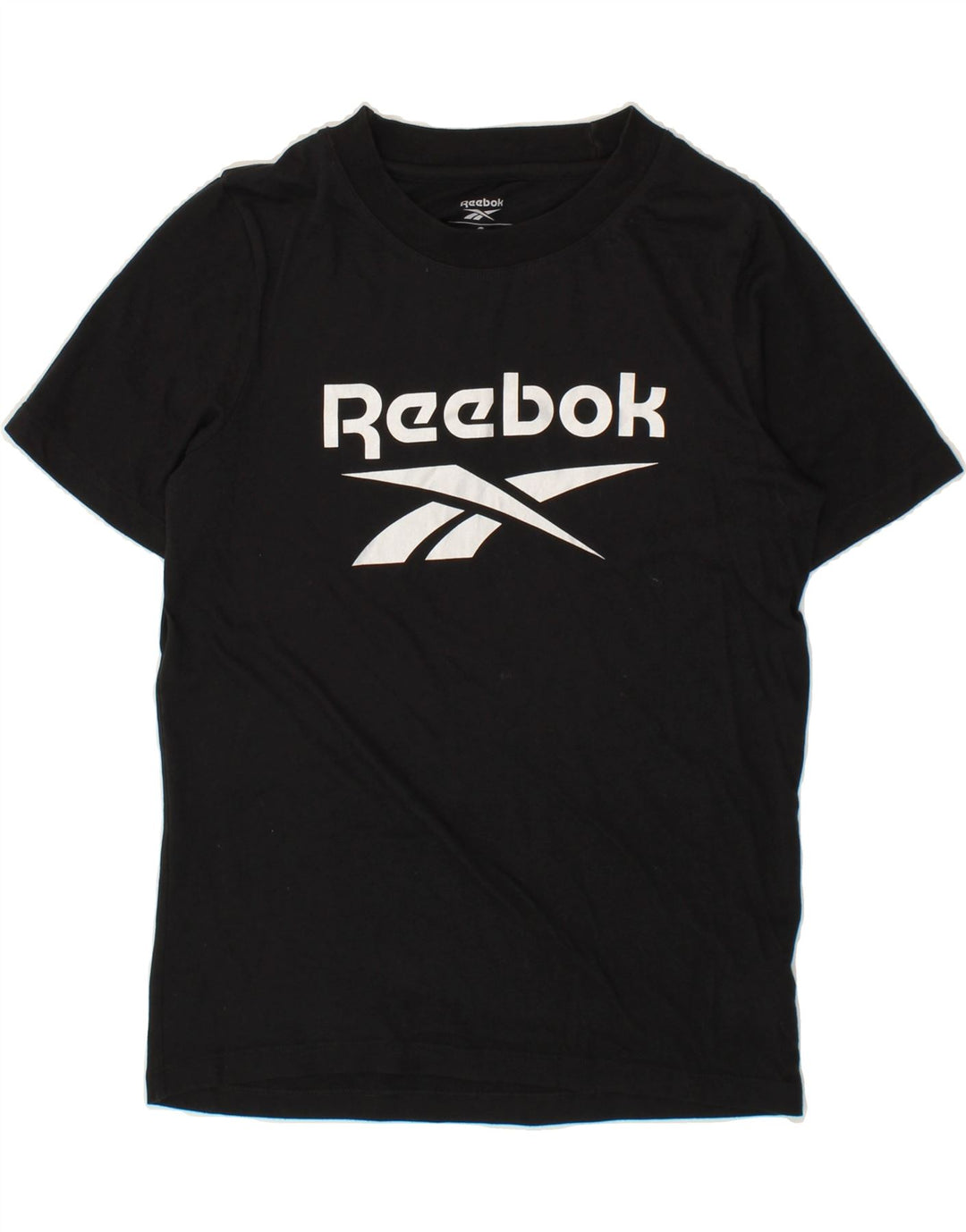 REEBOK Mens Graphic T-Shirt Top Small Black Cotton Vintage Reebok and Second-Hand Reebok from Messina Hembry 
