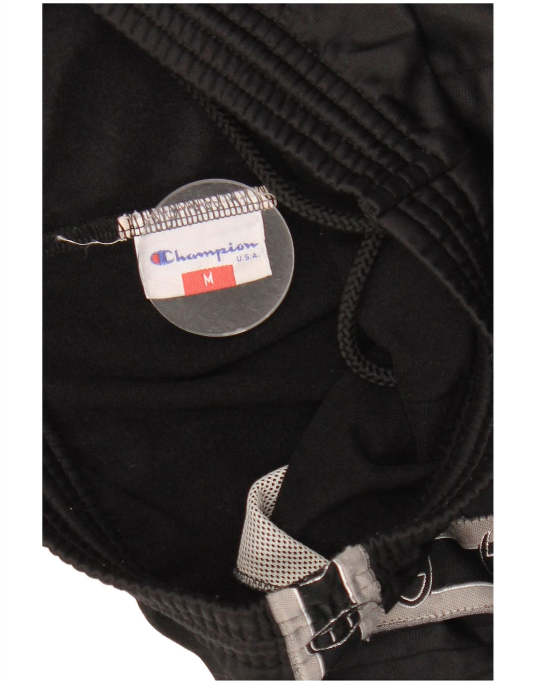 Champion Mens Graphic Tracksuit Trousers Medium  Black