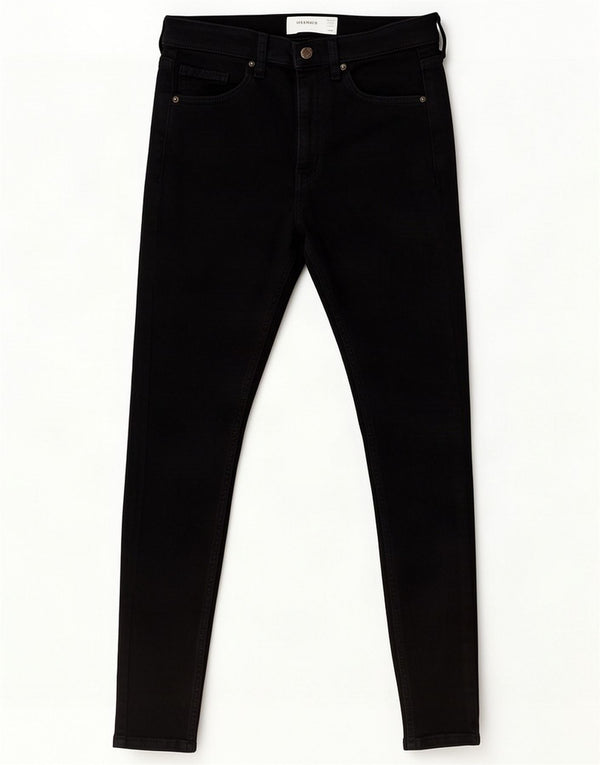Topshop Womens Jamie Skinny Jeans Size 8 W26 L27 Black Cotton
