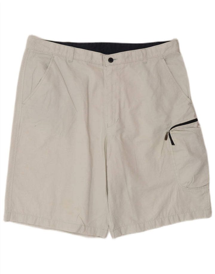 Fila Mens Cargo Shorts IT 54 2XL W38 White