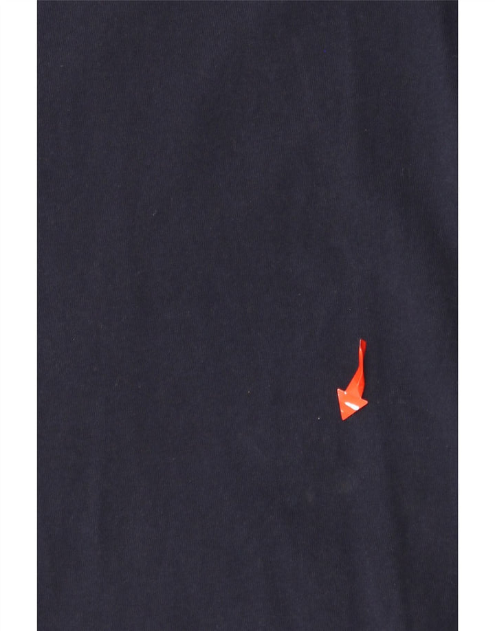 CONVERSE Mens T-Shirt Top XL Navy Blue Cotton