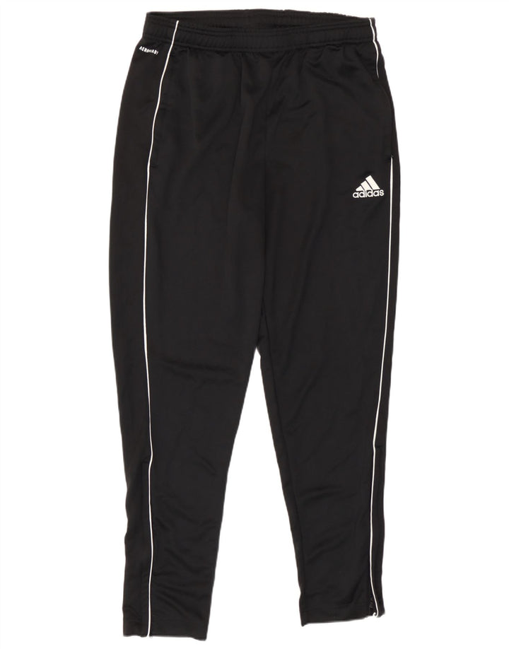 Adidas Womens Tracksuit Trousers Large  Black Striped Polyester
