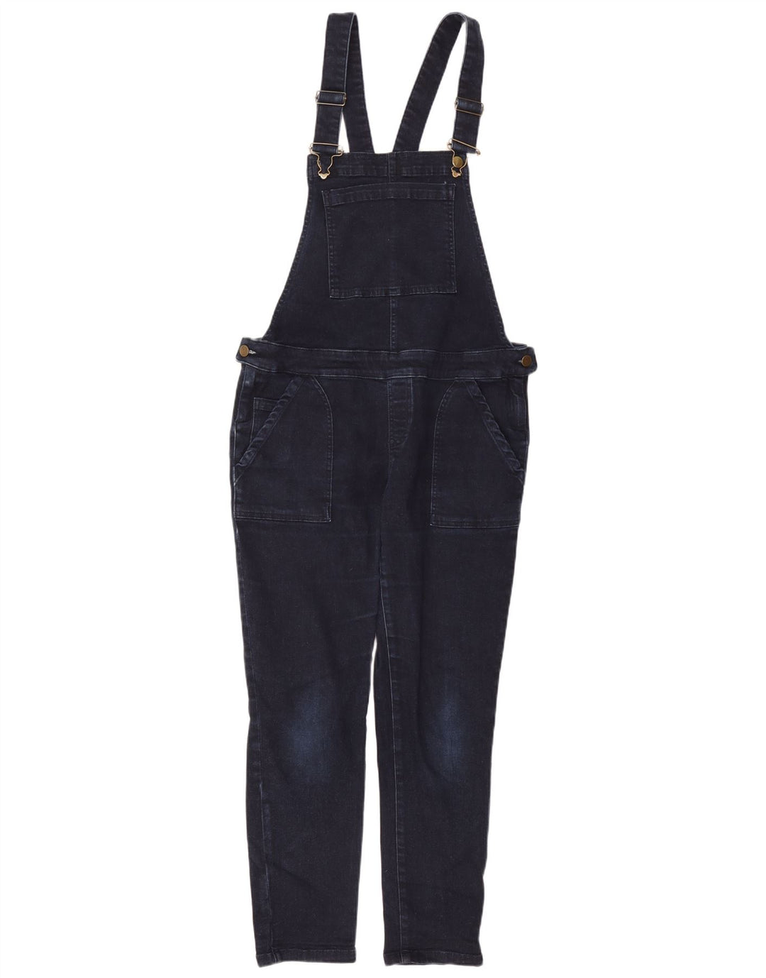 White Stuff Womens Dungarees Slim Jeans UK 12 Medium W34 L27 Navy Blue