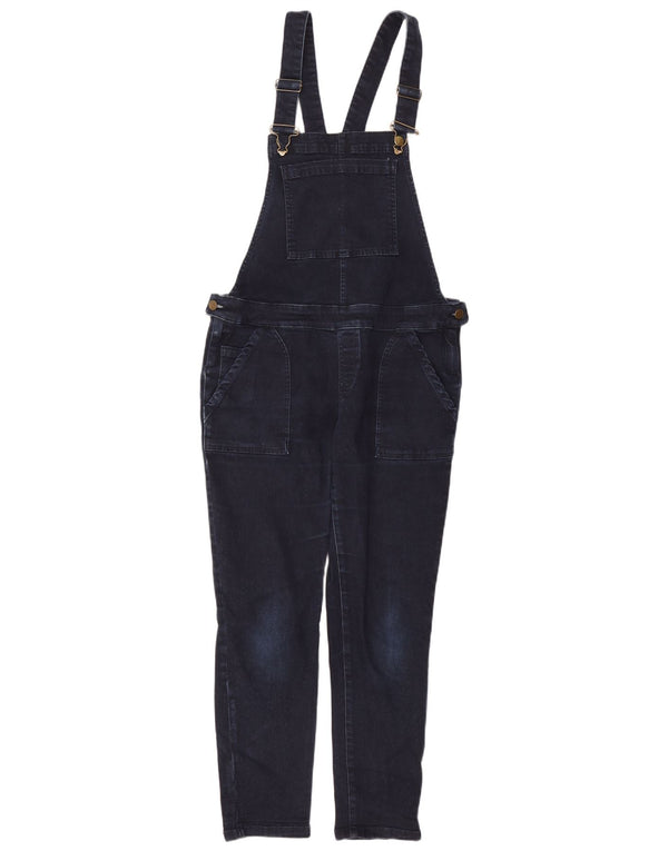 White Stuff Womens Dungarees Slim Jeans UK 12 Medium W34 L27 Navy Blue