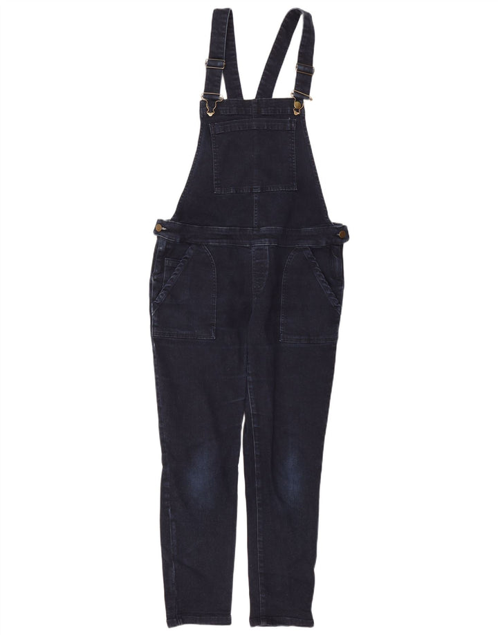 White Stuff Womens Dungarees Slim Jeans UK 12 Medium W34 L27 Navy Blue