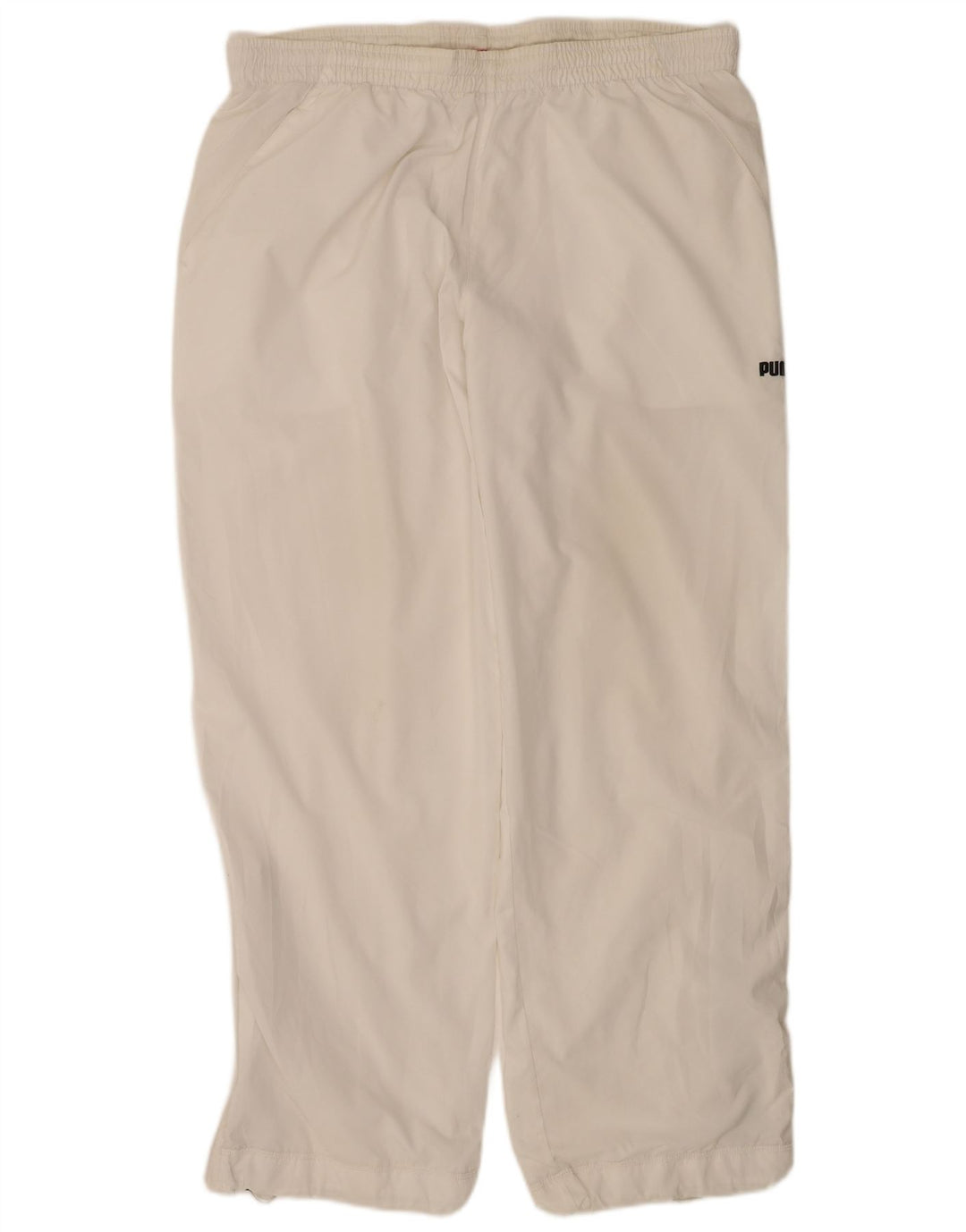 Puma Mens Tracksuit Trousers Large  White