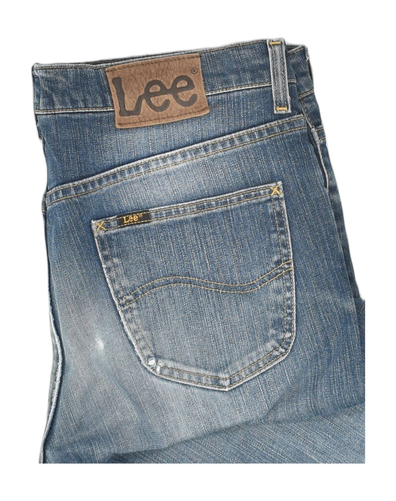 LEE Womens Straight Jeans W36 L33  Blue Cotton | Vintage Lee | Thrift | Second-Hand Lee | Used Clothing | Messina Hembry 