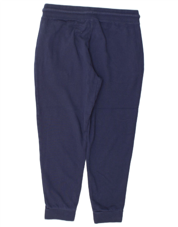 Superdry Mens Tracksuit Trousers Joggers Medium Navy Blue Cotton