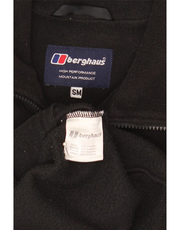 Berghaus Mens Fleece Jacket UK 36 Small Black Polyester