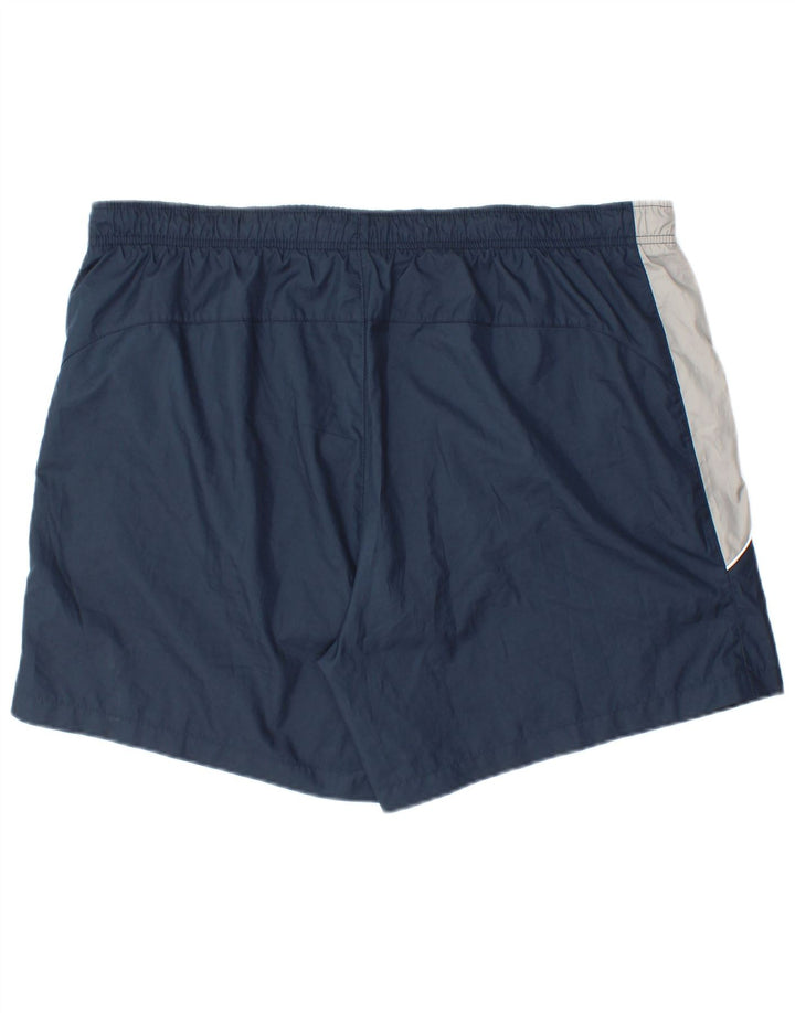 NIKE Mens Sport Shorts XL  Navy Blue Colourblock Polyester