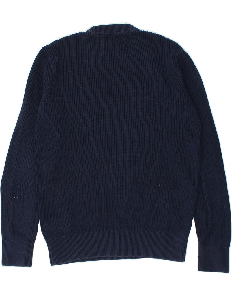 CALVIN KLEIN Boys Crew Neck Jumper Sweater 11-12 Years Navy Blue Cotton | Vintage Calvin Klein | Thrift | Second-Hand Calvin Klein | Used Clothing | Messina Hembry 