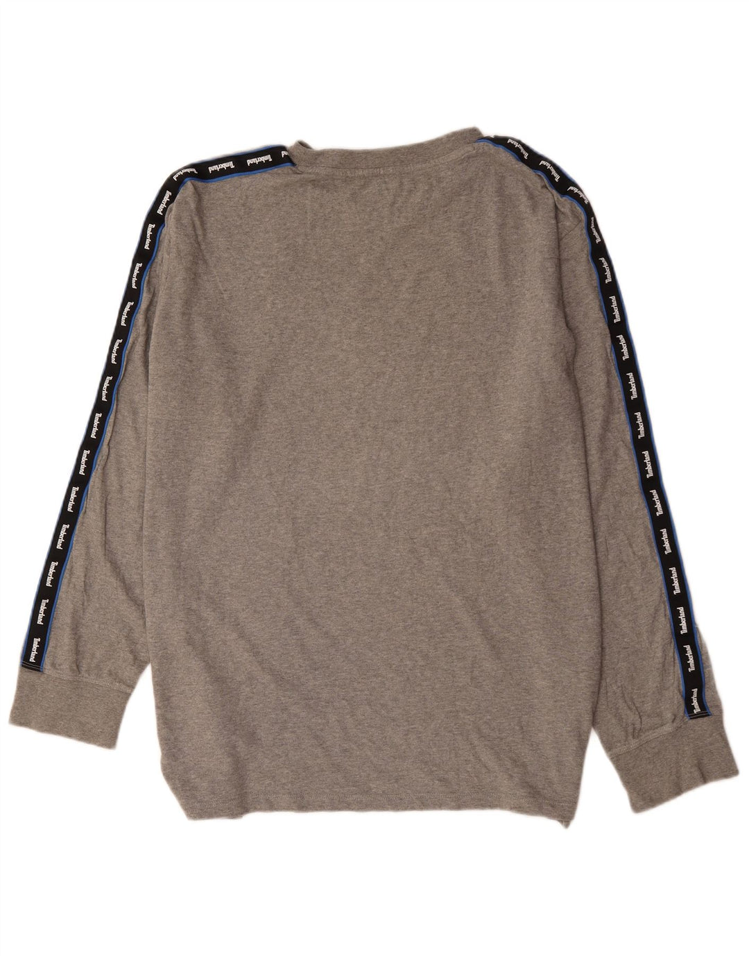 Timberland Mens Graphic Top Long Sleeve 2XL Grey Colourblock Cotton