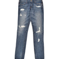 BANANA REPUBLIC Womens Distressed Slim Jeans W28 L34  Blue Cotton | Vintage Banana Republic | Thrift | Second-Hand Banana Republic | Used Clothing | Messina Hembry 