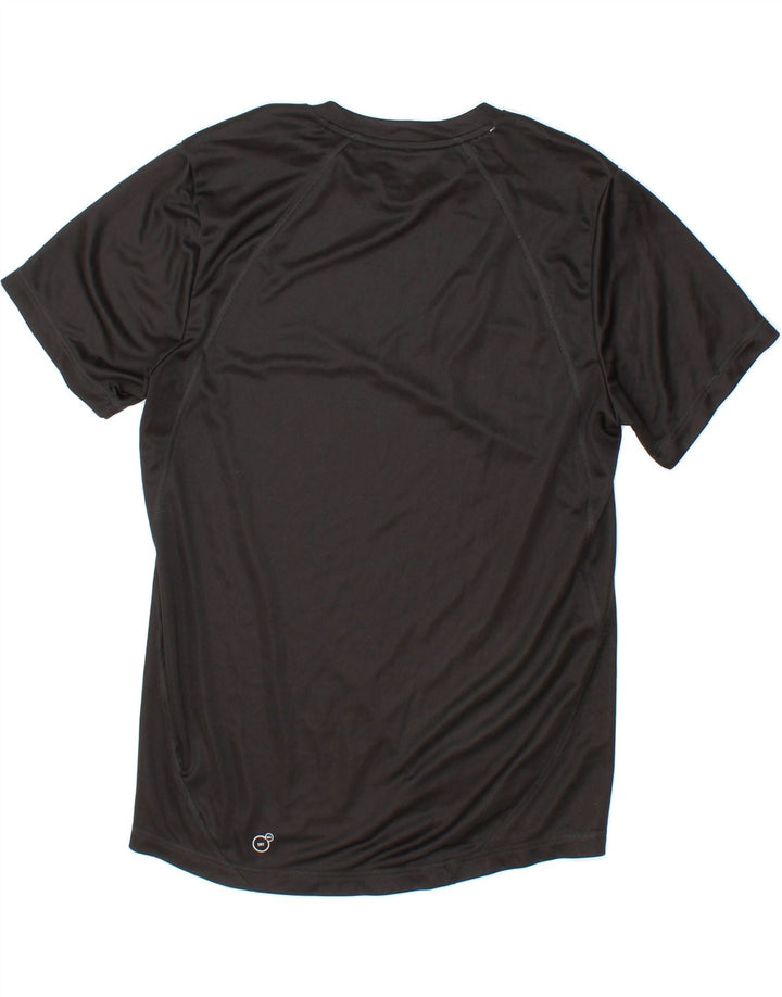 PUMA Mens T-Shirt Top Medium Black Polyester Vintage Puma and Second-Hand Puma from Messina Hembry 
