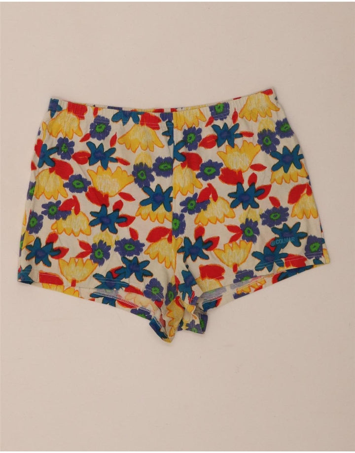 Colmar Womens Hot Pants Large W34 Multicoloured Floral Cotton