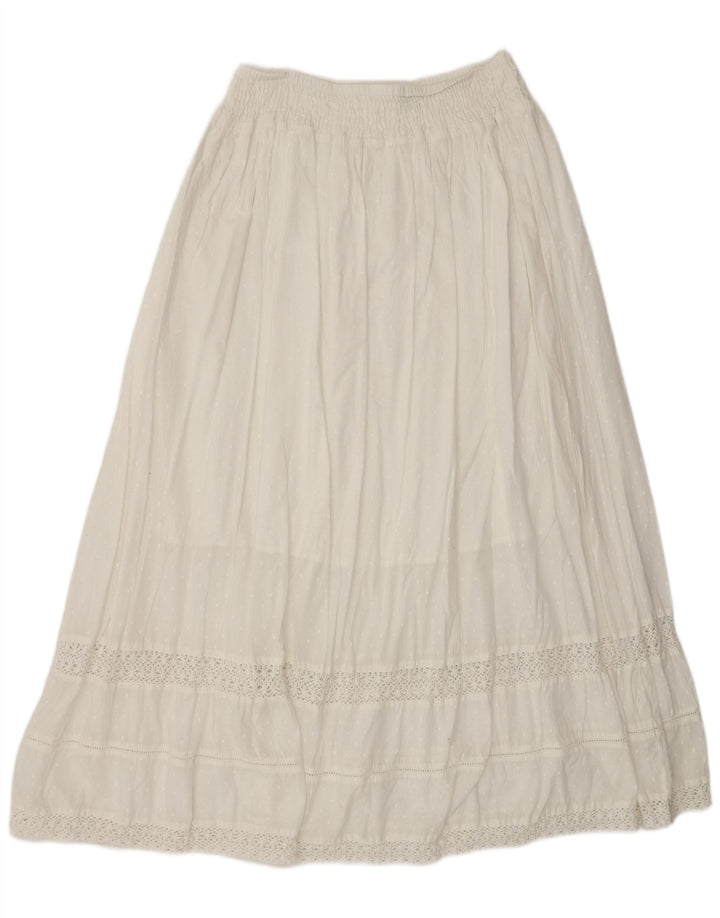 Benetton Womens Gypsy Skirt W30 Medium White