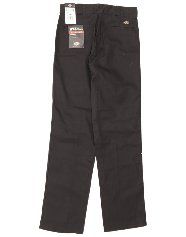 Dickies Mens 874 Straight Original Fit Chino Trousers W32 L34 Black