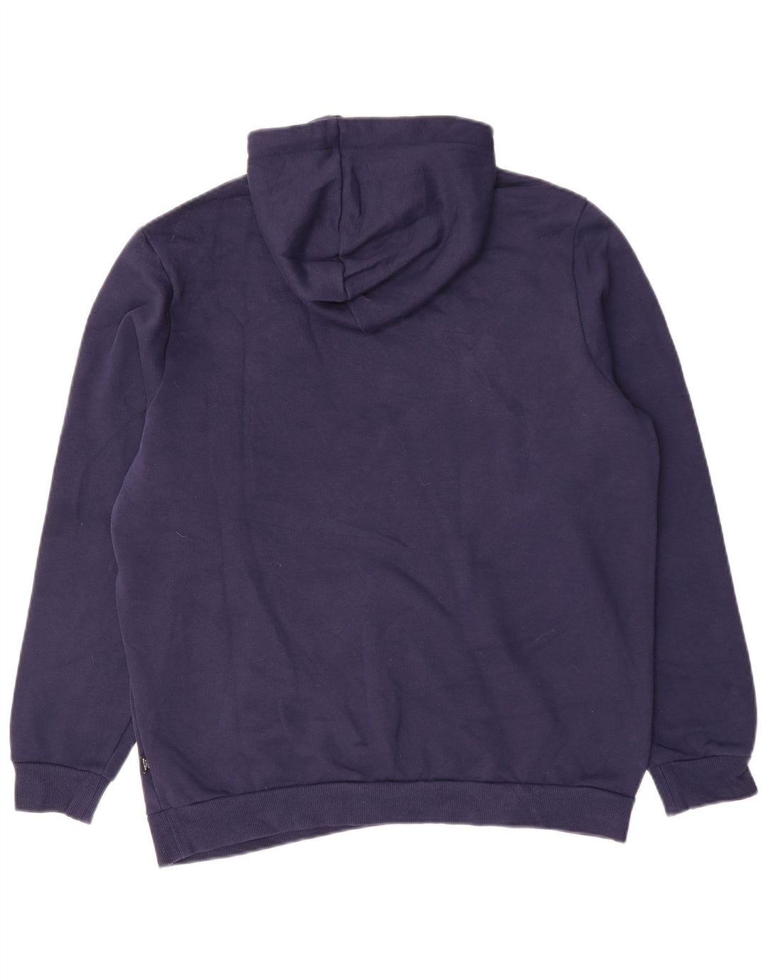 PUMA Mens Graphic Hoodie Jumper Large Navy Blue