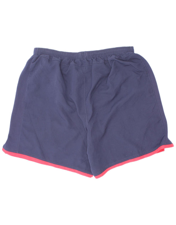 Nike Boys Arsenal Sport Shorts 13-14 Years XL Navy Blue Striped Polyester