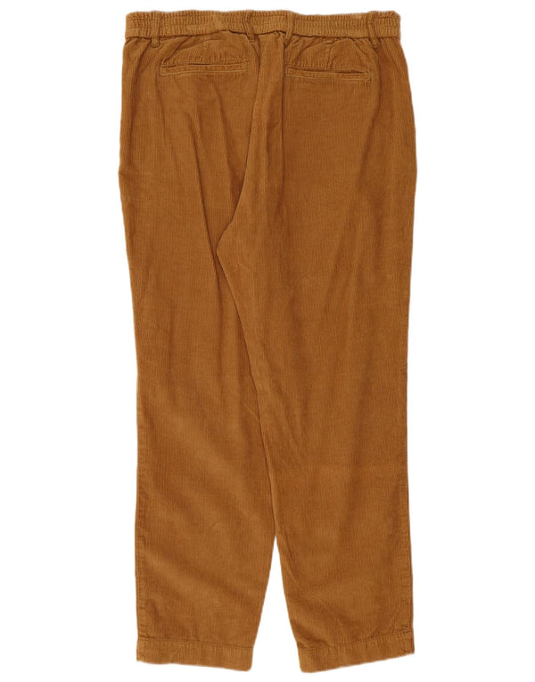 All Saints Mens Slim Fit Corduroy Trousers W34 L28 Beige Cotton