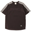 Adidas Mens Climacool T-Shirt Top Medium Black Colourblock Polyester