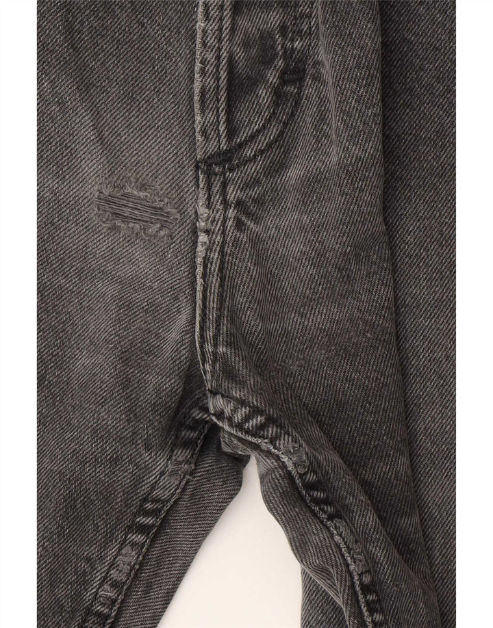 Lee Mens Chicago Straight Jeans W38 L34 Grey Cotton