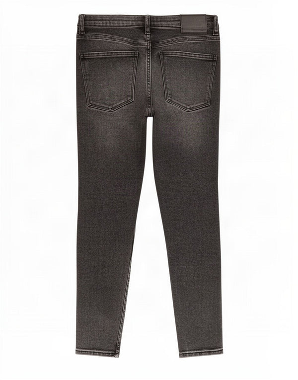 Zara Womens Crop Skinny Jeans EU 36 XS W26 L24 Grey