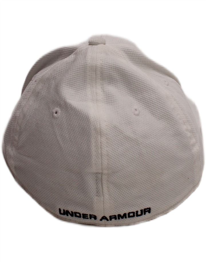UNDER ARMOUR Mens Graphic Baseball Cap Medium/Large White Sports