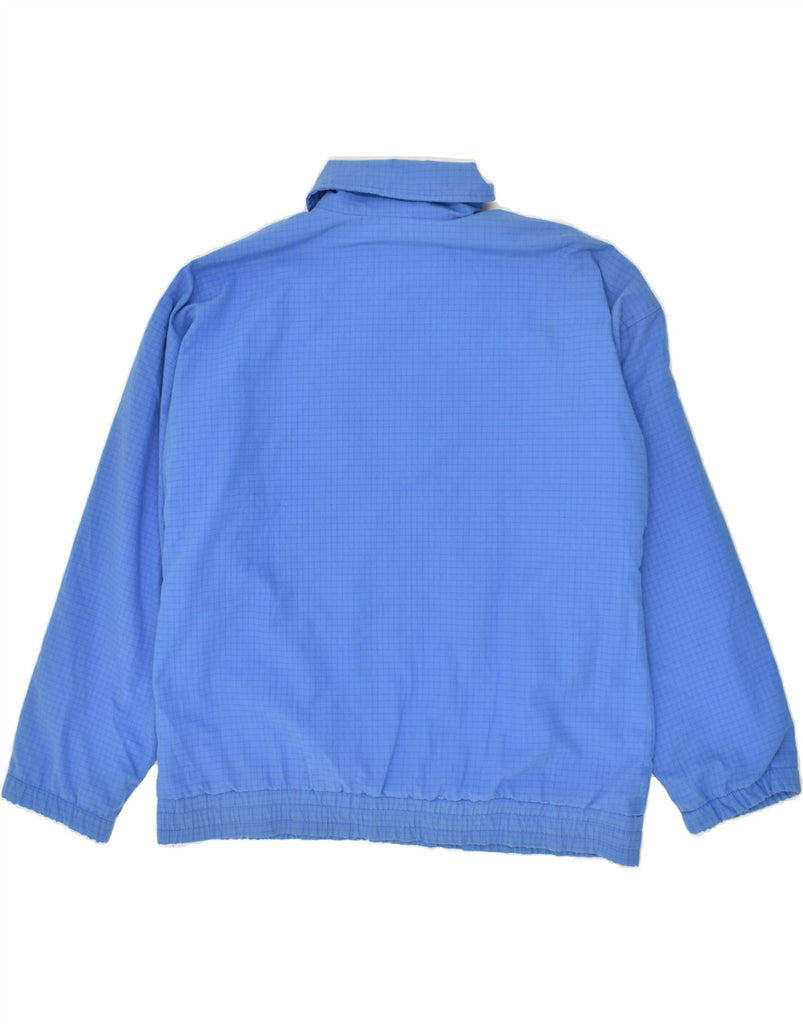 VINTAGE Mens Pullover Tracksuit Top Jacket IT 48 Medium Blue Colourblock | Vintage Vintage | Thrift | Second-Hand Vintage | Used Clothing | Messina Hembry 