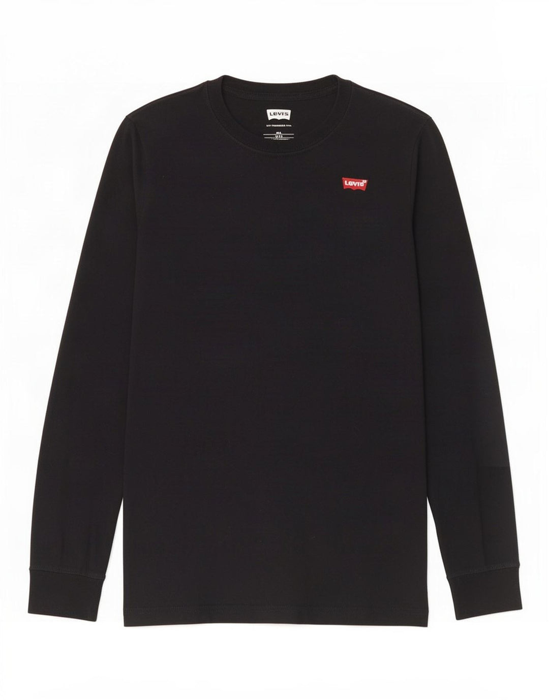 Levi's Boys Top Long Sleeve 15-16 Years Black Cotton