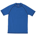 Mountain Warehouse Mens UV Shield T-Shirt Top Large Blue Polyester