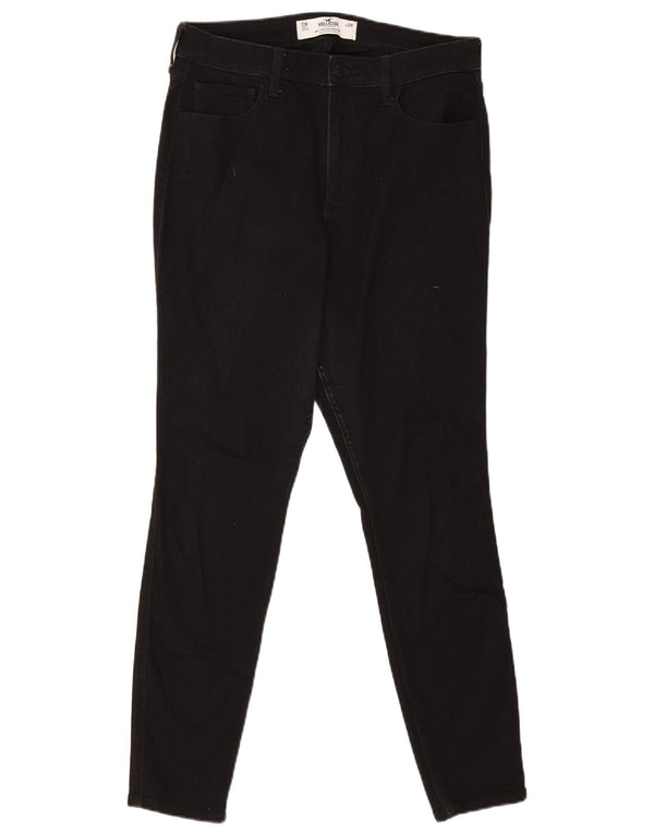 Hollister Mens High Waist Super Skinny Jeans US 12 Large W31 L29 Black