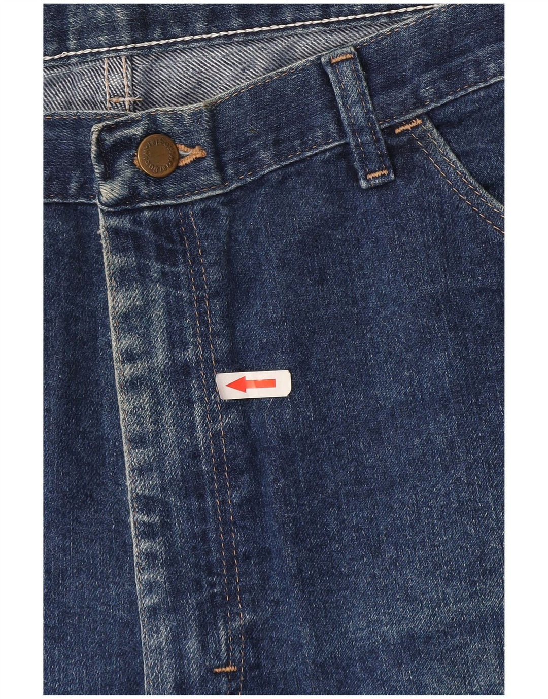 Wrangler Mens Cropped Jeans W40 L24 Blue Cotton