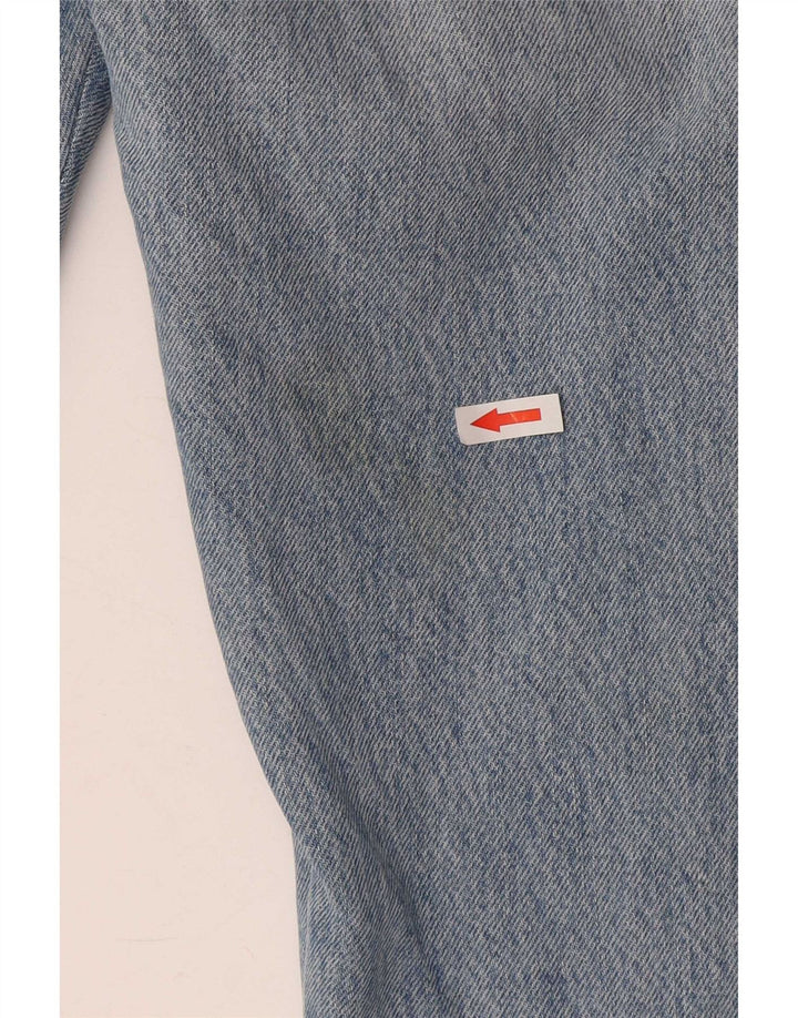 Levi's Womens 501 Distressed Straight Jeans W29 L28 Blue Cotton
