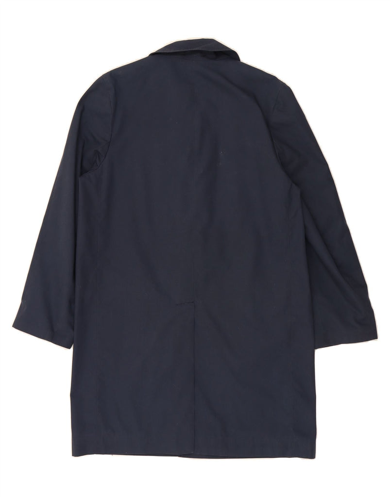 WELLINGTON Mens Overcoat UK 38 Medium Navy Blue Vintage Wellington and Second-Hand Wellington from Messina Hembry 